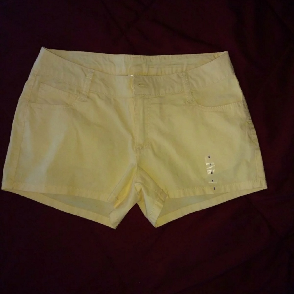 Yellow shorts!